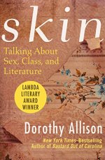 Books with lesbian sex: Cover art of Dorothy Allison's "Skin,"