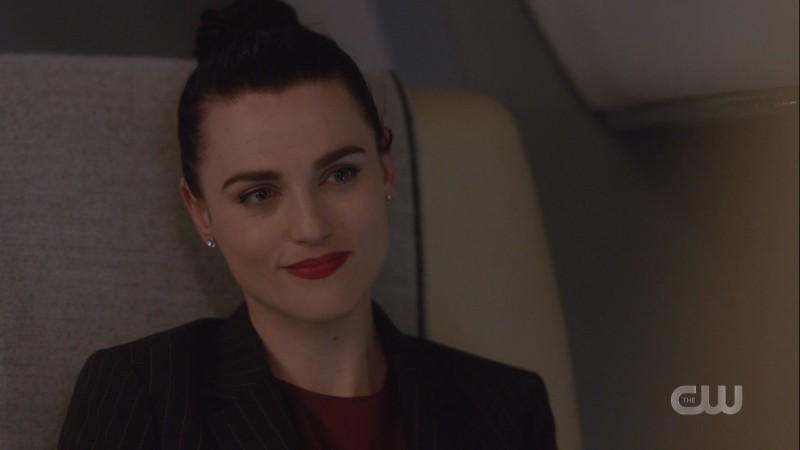 Lena smiles warmly at Kara