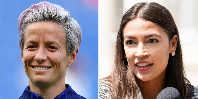 Sunday Funday: Megan Rapinoe and Alexandria Ocasio-Cortez Make a Date at the U.S. House of Representatives
