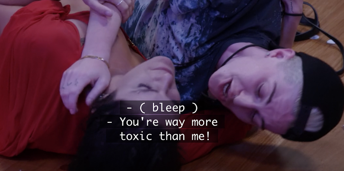 Episode 4, Season 8 of MTV’s Bisexual Trainwreck Are You The One?: A Love Story in Screenshots