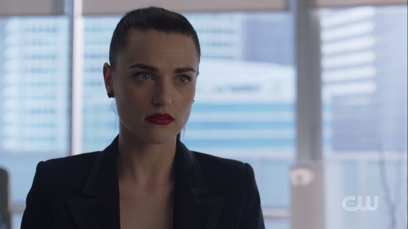 Lena glares