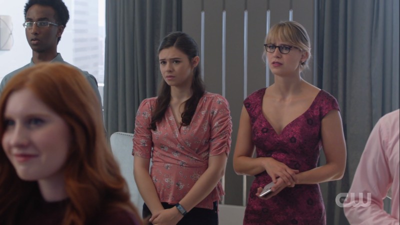 nia and kara make disgusted faces