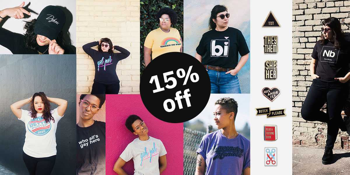 POST-HOLIDAY MERCH SALE: 15% Off Everything in the Autostraddle Store