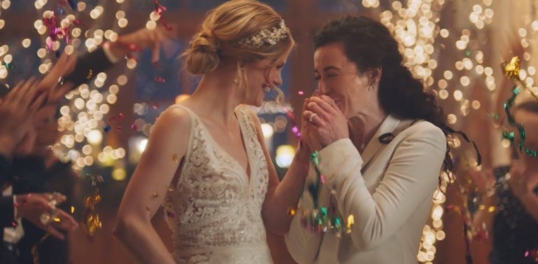 Sunday Funday Is Kissing Girls In Wedding Commercials