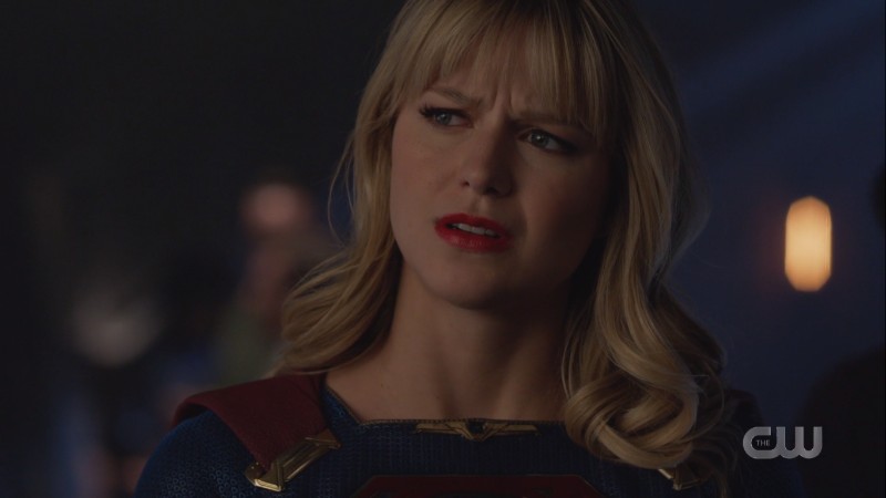 Kara looks concerned