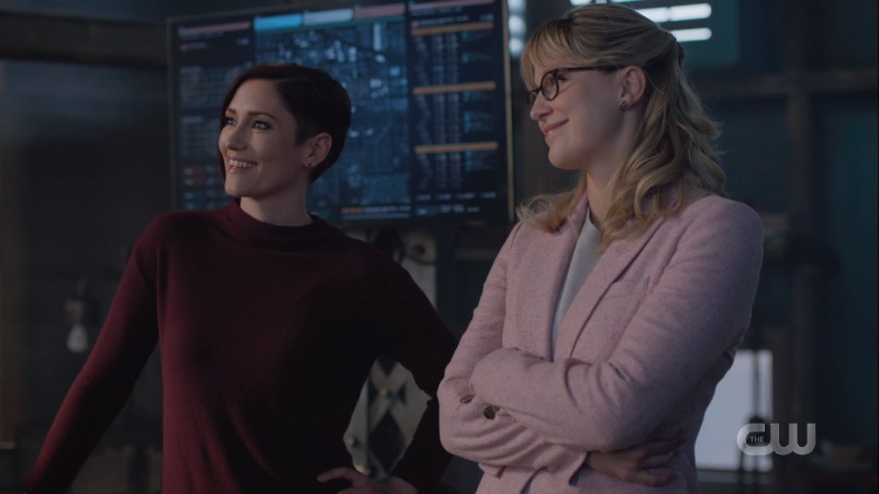 Alex and kara smile