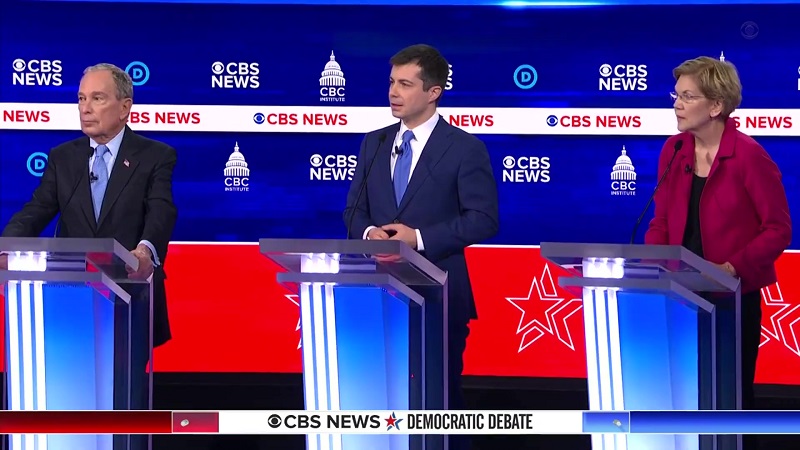 Bloomberg, Buttigieg and Warren square off in South Carolina.