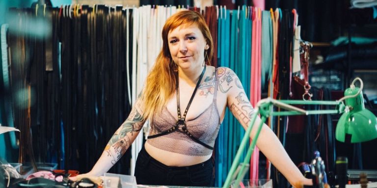 Frisky Business: Talking with Independent Queer Harness Designer Emma Alamo
