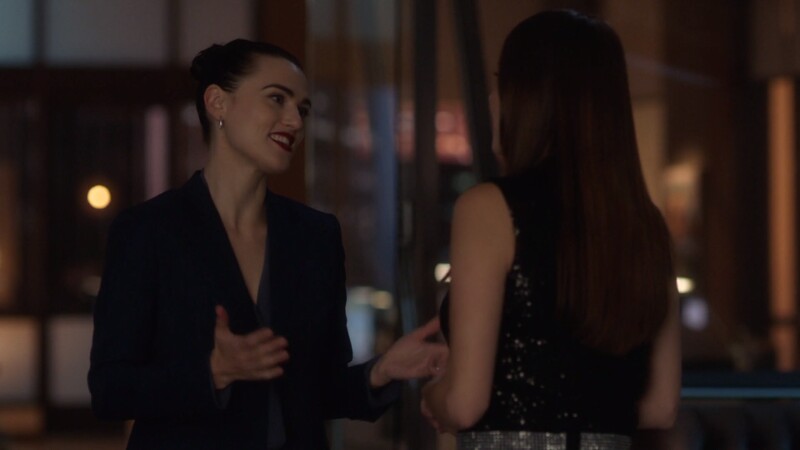 lena asks andrea a question