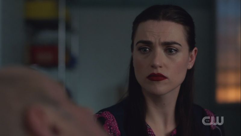 Lena looks distraught