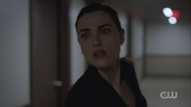 Lena looks panicked