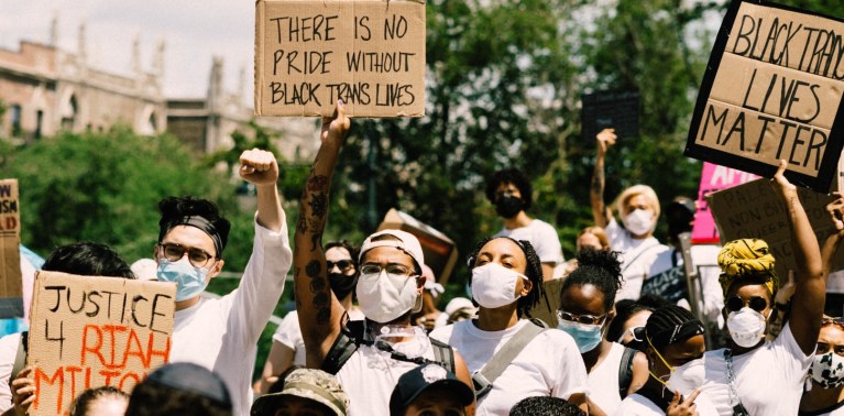 15,000 Stand Up For Black Trans Lives in Brooklyn, Show Us What Pride Month Should Always Look Like