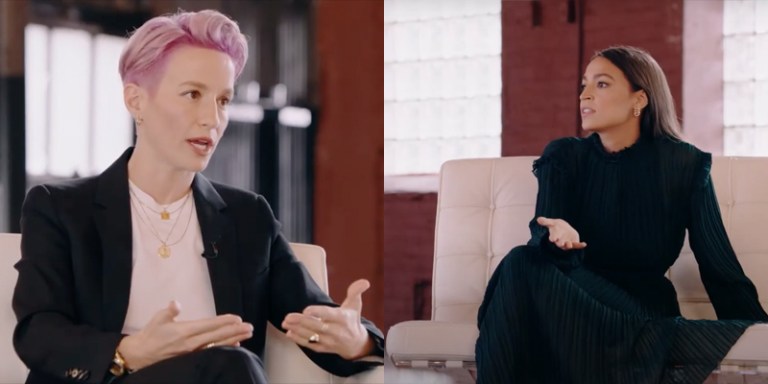 Also.Also.Also: Megan Rapinoe and AOC Joining Forces to Fire Up Your Dreams, Definitely Save America
