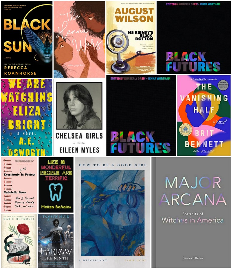 A collage of book covers