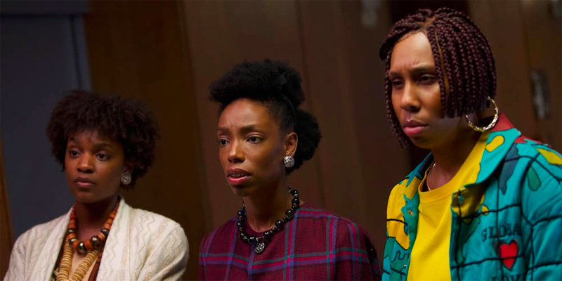 Elle Lorraine and Lena Waithe in Bad Hair