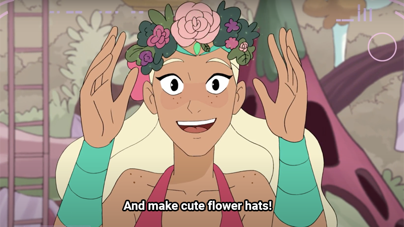 And make cute flower hats!