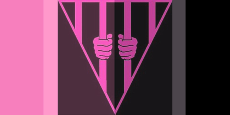 The "Black & Pink" logo against a shaded background of pink and black hues