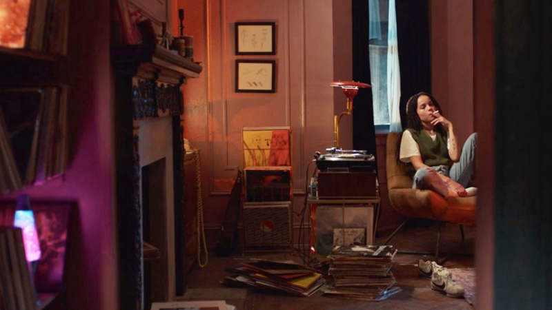 Zoë Kravitz as Rob in High Fidelty. 