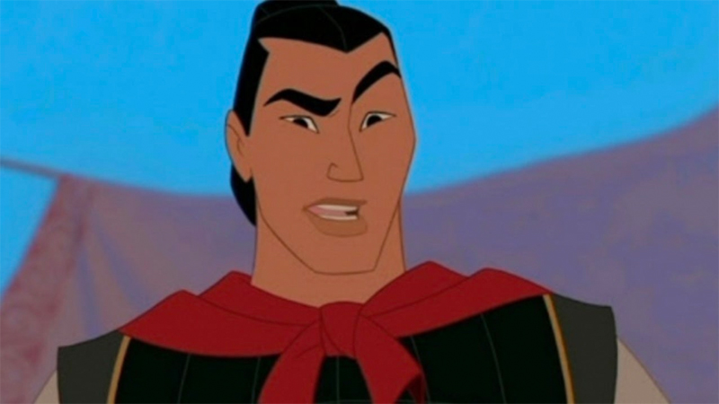 Li Shang quirks his eyebrows in confusion. 