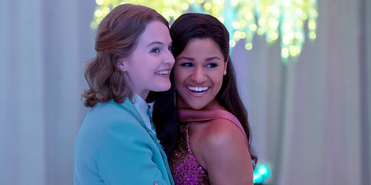 Ariana DeBose and Jo Ellen Pellman play lesbians in The Prom.