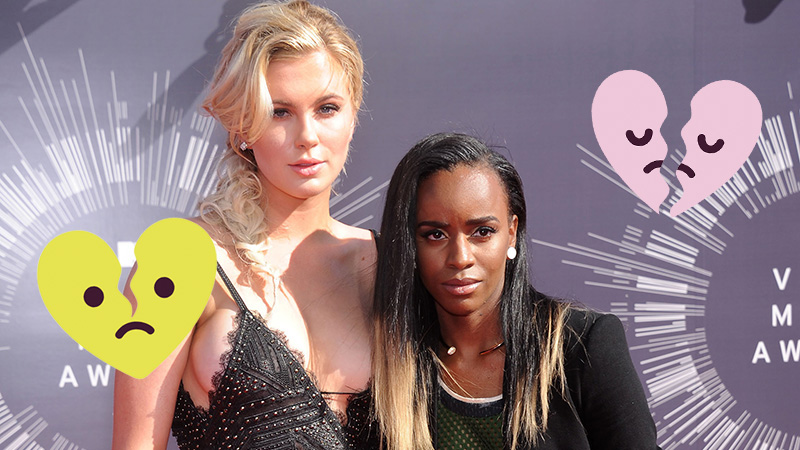 Angel Haze and Ireland Baldwin