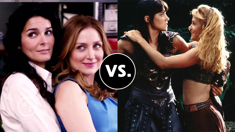 Rizzles vs. Xena and Gabrielle