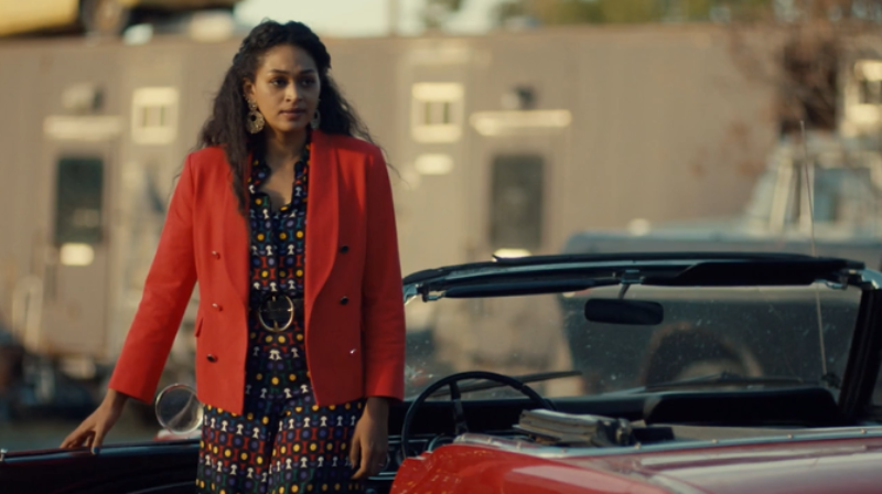 Cleo gets ready to get in her car and GTFO.
