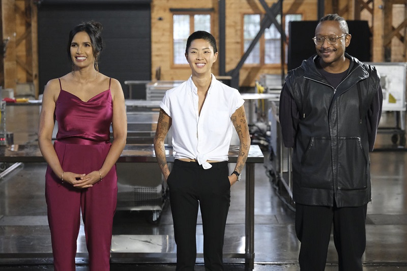 Padma, Kristen and Gregory introduce Restaurant Wars!