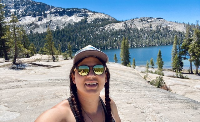 the author being proud at yosemite