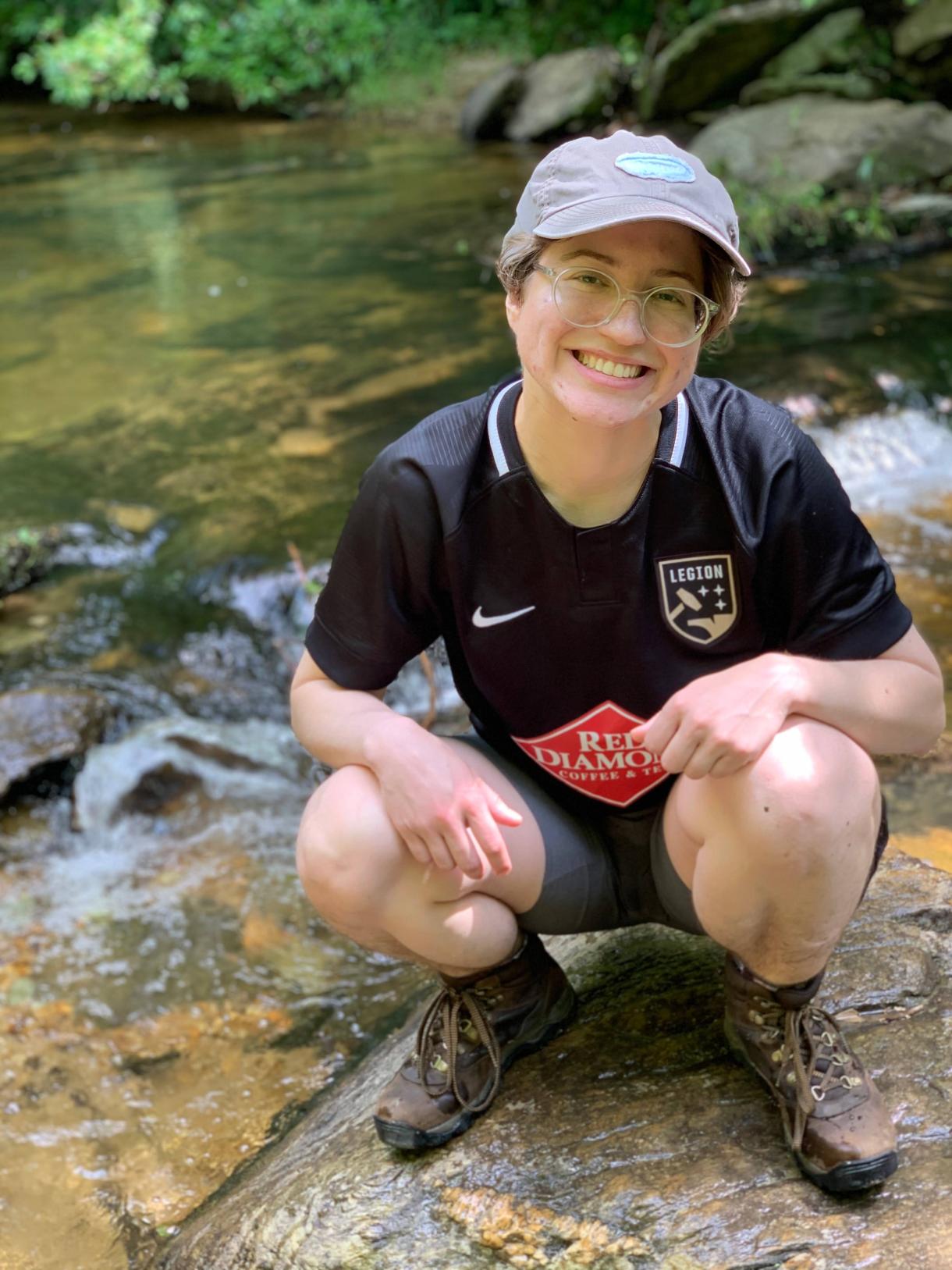 Sarah at Talladega National Forest, Alabama