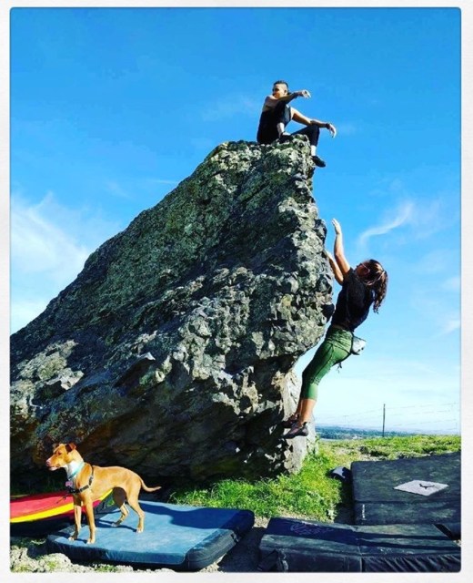 bouldering