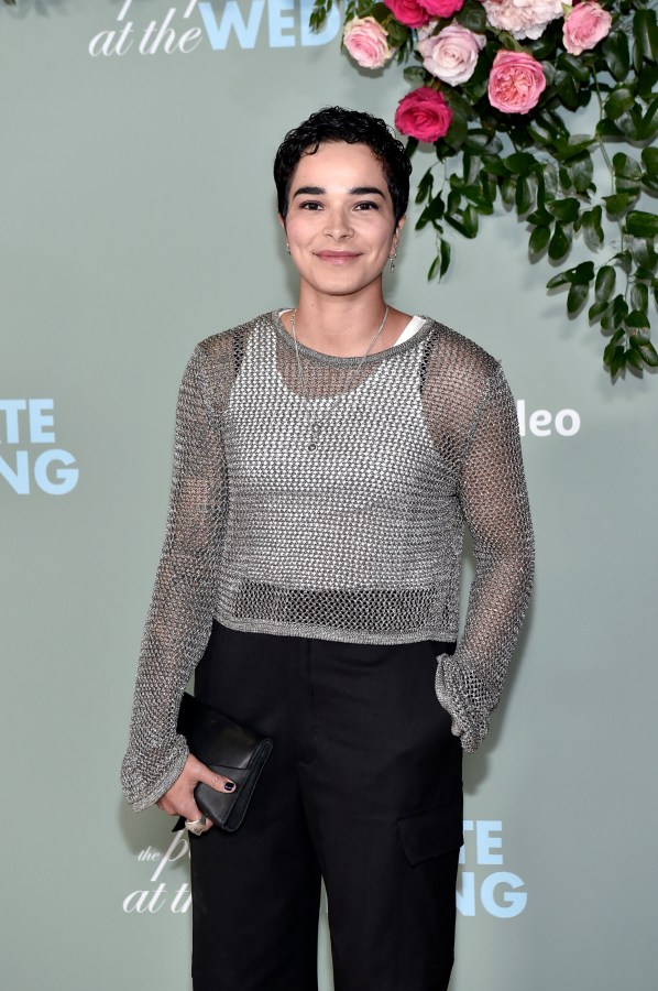 LOS ANGELES, CALIFORNIA - NOVEMBER 16: Paula Andrea Placido attends the Los Angeles premiere of Prime Video's "The People We Hate At The Wedding" at Regency Village Theatre on November 16, 2022 in Los Angeles, California. (Photo by Rodin Eckenroth/Getty Images)