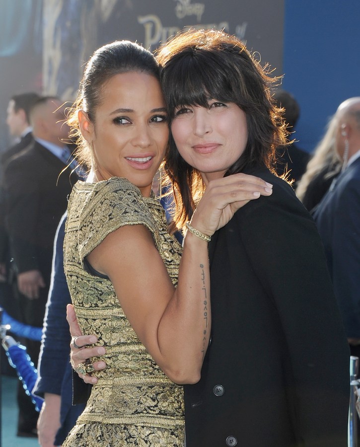 HOLLYWOOD, CA - MAY 18: Actress Dania Ramirez and Elizabeth Keener arrive at the Los Angeles Premiere "Pirates Of The Caribbean: Dead Men Tell No Tales" at Dolby Theatre on May 18, 2017 in Hollywood, California. (Photo by Jon Kopaloff/FilmMagic)