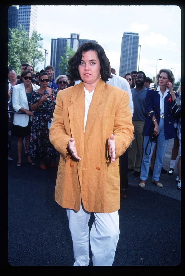 165644 05: Comedienne Rosie O''Donnell attends the Cirque Du Soleil August 1, 1993 in Chicago, IL. The acclaimed circus show has forged an alliance against AIDS with Elizabeth Taylor and will donate the proceeds from tonight's performance to the Howard Brown Health Center and Chicago House. (Photo by Barry King/Liaison)