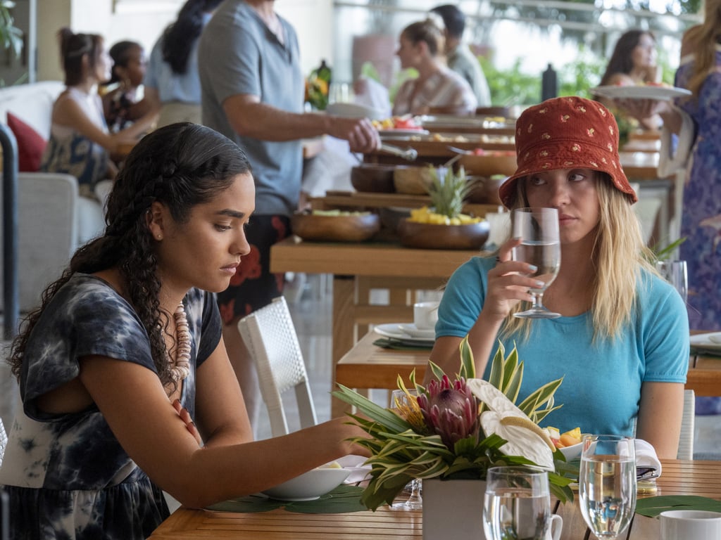 Paula looks longingly at Olivia over breakfast