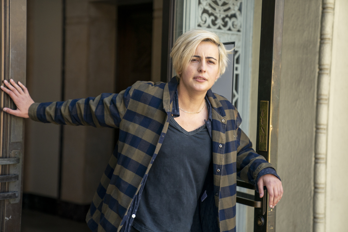 208 - Launch Party Jacqueline Toboni as Finley in THE L WORD: GENERATION Q “Launch Party”. Photo Credit: Liz Morris/SHOWTIME.