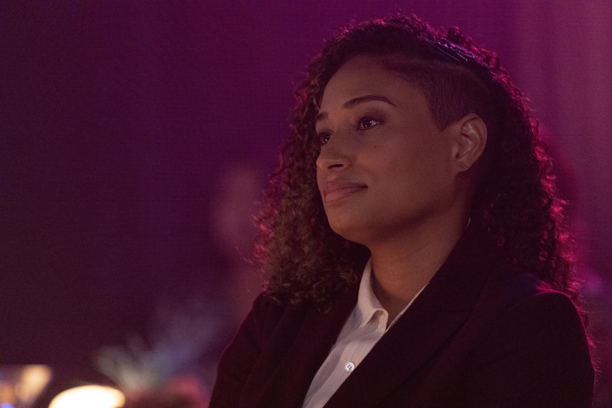 208 - Launch Party Rosanny Zayas as Sophie in THE L WORD: GENERATION Q “Launch Party”. Photo Credit: Paul Sarkis/SHOWTIME.