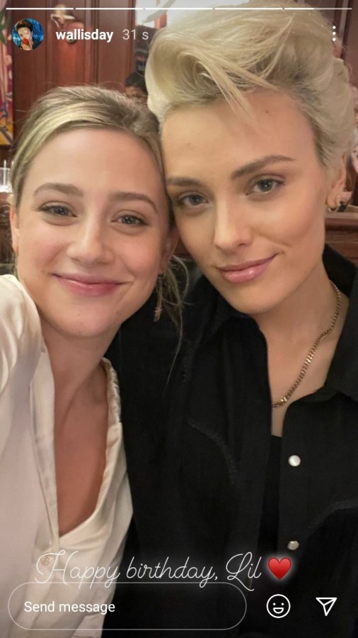 WallisDay and Lili Reinhart