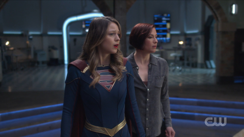 Kara and Alex watch Esme run off in shock