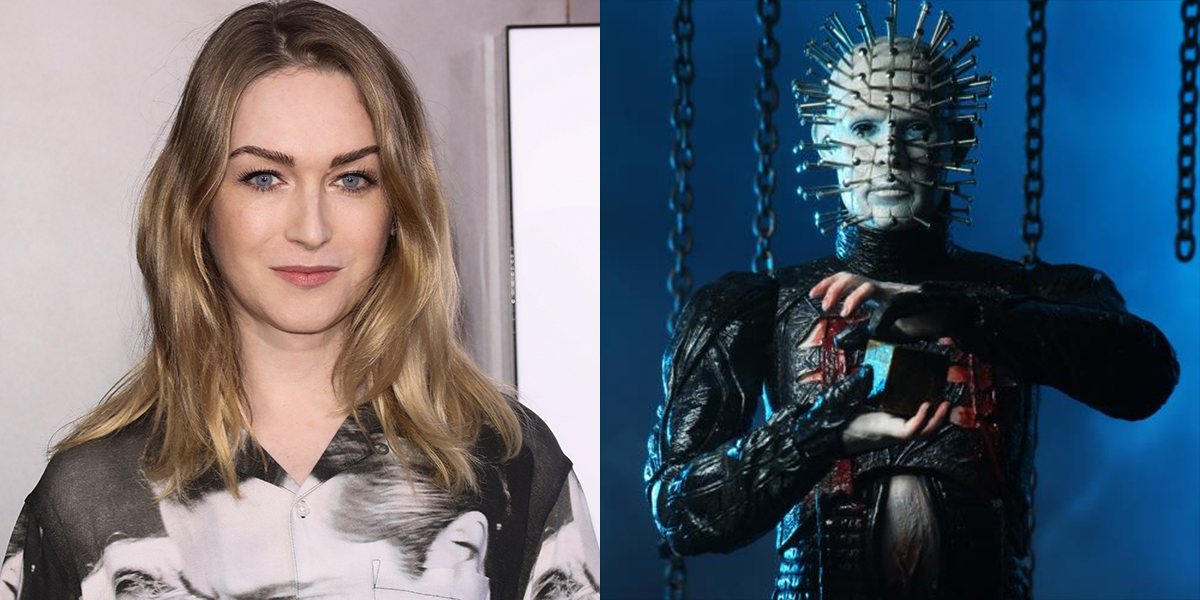 Jamie Clayton and Pinhead