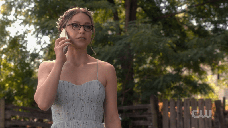 Kara answers her phone