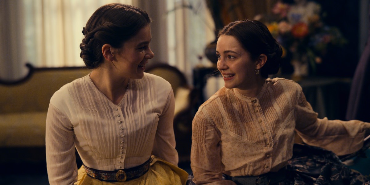 Dickinson Season 3: Emily and Sue exchanging loving glances