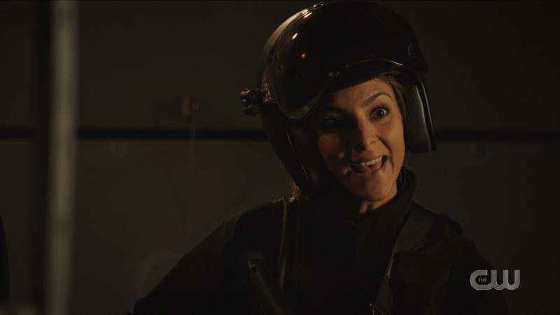 Android Zari smiles mockigly