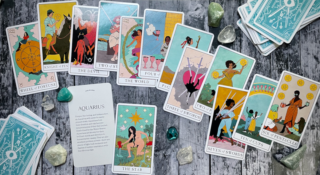 cards from the modern tarot