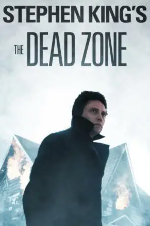 The Dead Zone cover. This cover just has Christopher Walkin stalking across the front wearing a winter coat.