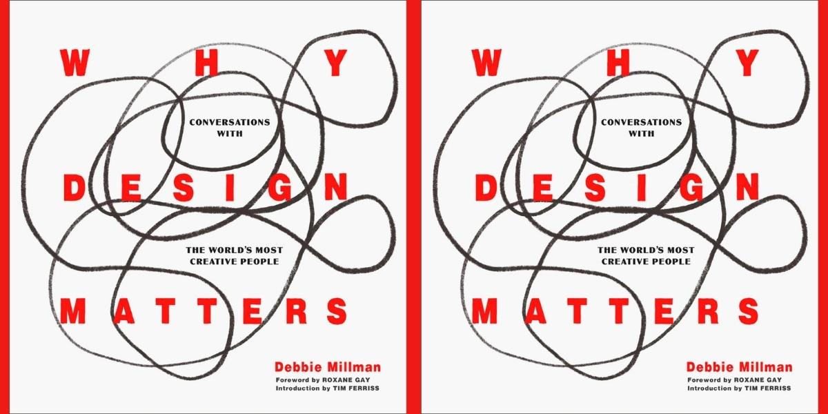 The cover of the book Why Design Matters has the words