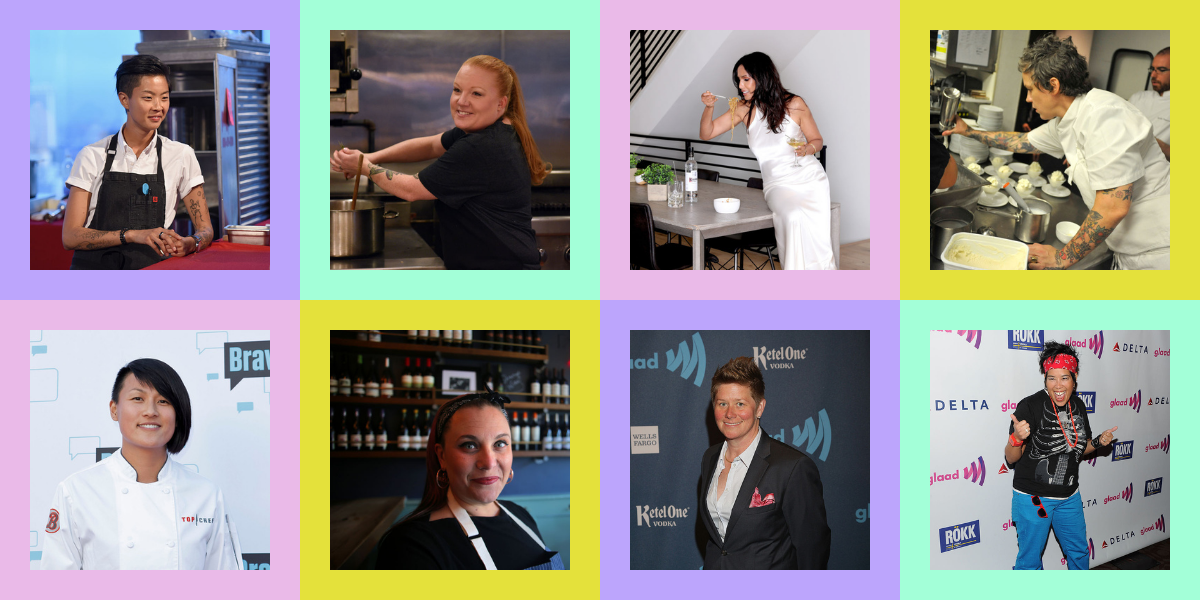 Photo 1: Kristen Kish. Photo 2: Tiffani Faison. Photo 3: Padma Lakshmi. Photo 4: Ashley Merriman. Photo 5: Melissa King. Photo 6: Karen Akunowicz. Photo 7: Jennifer Biesty. Photo 8: Josie Smith-Malave