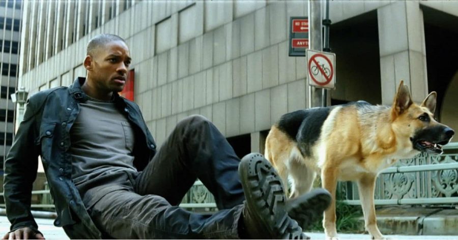 Sam in "I am Legend"