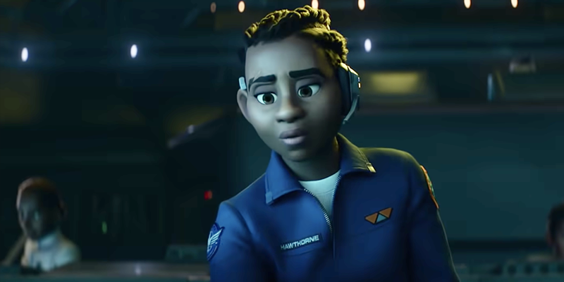 Uzo Aduba as Hawthorne in Lightyear