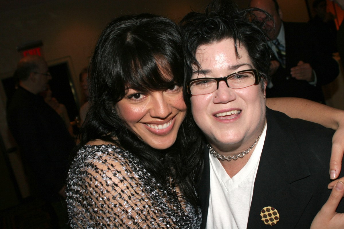 Sara Ramirez and Lea Delaria during 71st Annual Drama League Awards at Marriott Marquis Hotel in New York, NY, United States. (Photo by Bruce Glikas/FilmMagic)